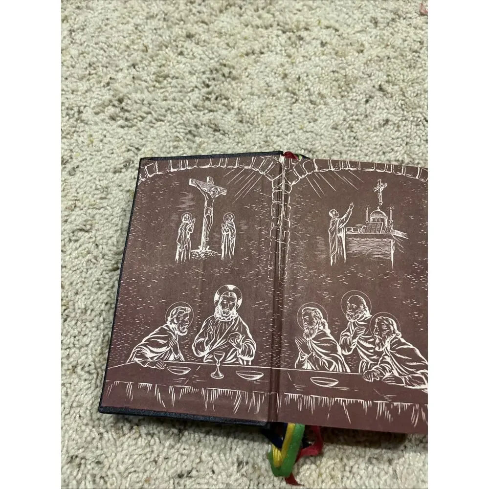 Vintage 1959 St Joseph Daily Missal Confraternity Version Catholic F26